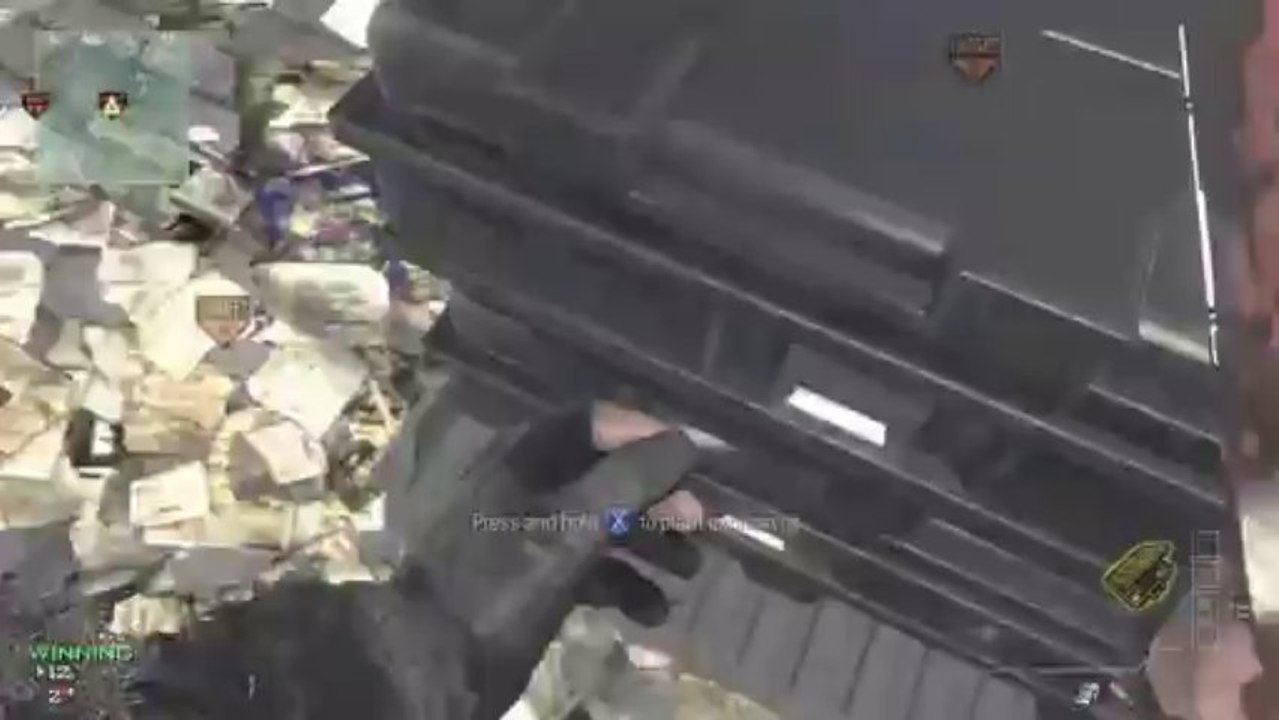 MW3 Lockdown Throwing Knife Tutorial / Throwing Knife Spots