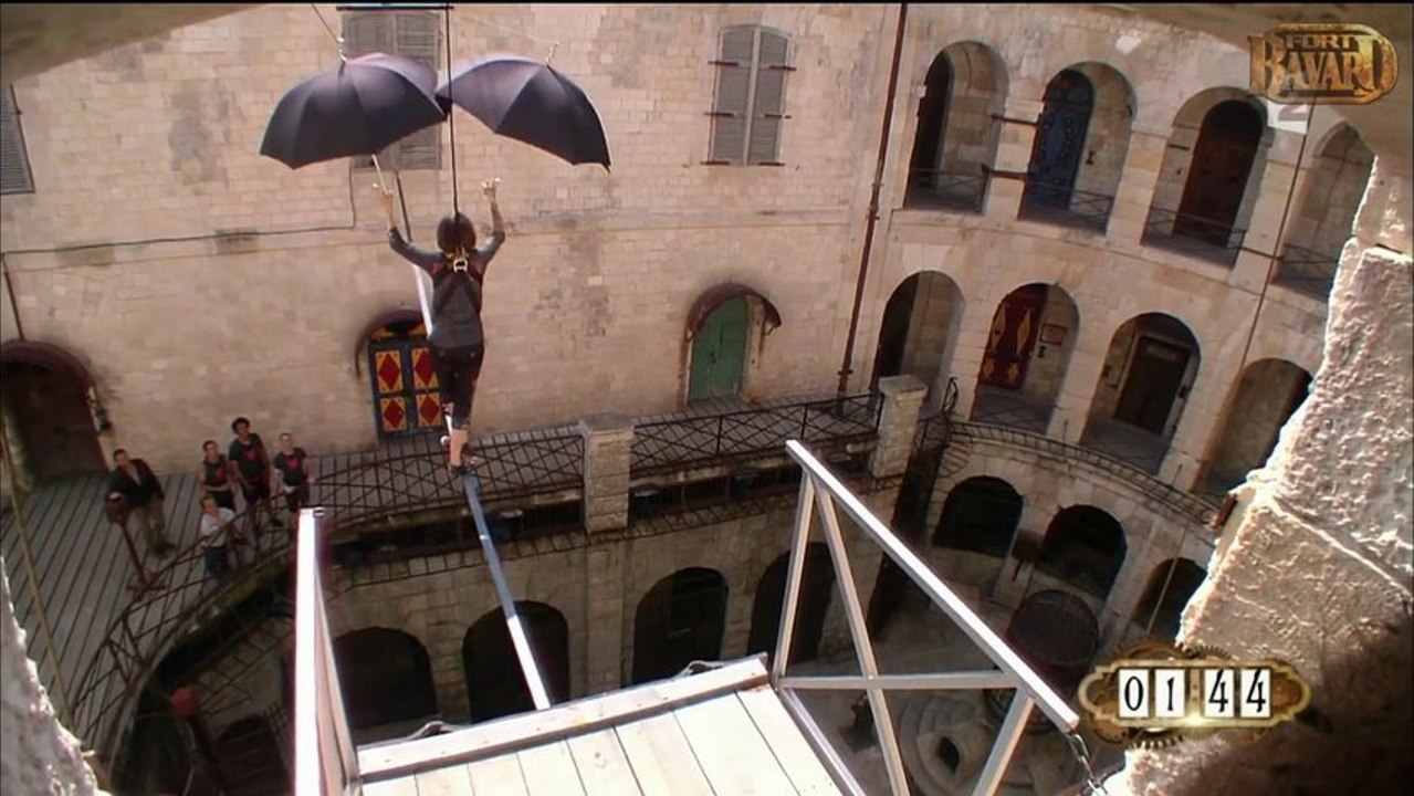 Fort Boyard 2013 : épreuve des Parapluies (20 juillet 2013)