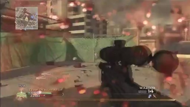 MW2 Team Wa2000 Gameplay Commentary - Vikstar123