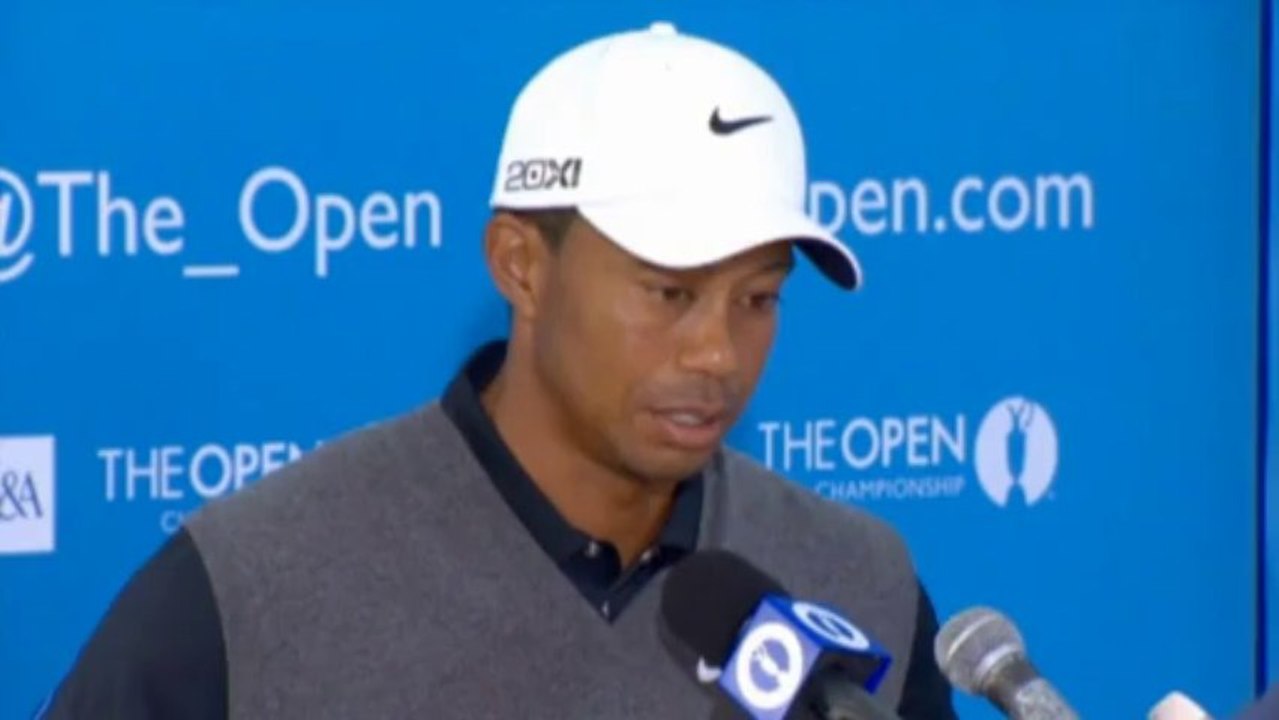 The Open: Zwei Schläge Rückstand! Woods glaubt noch an Sieg