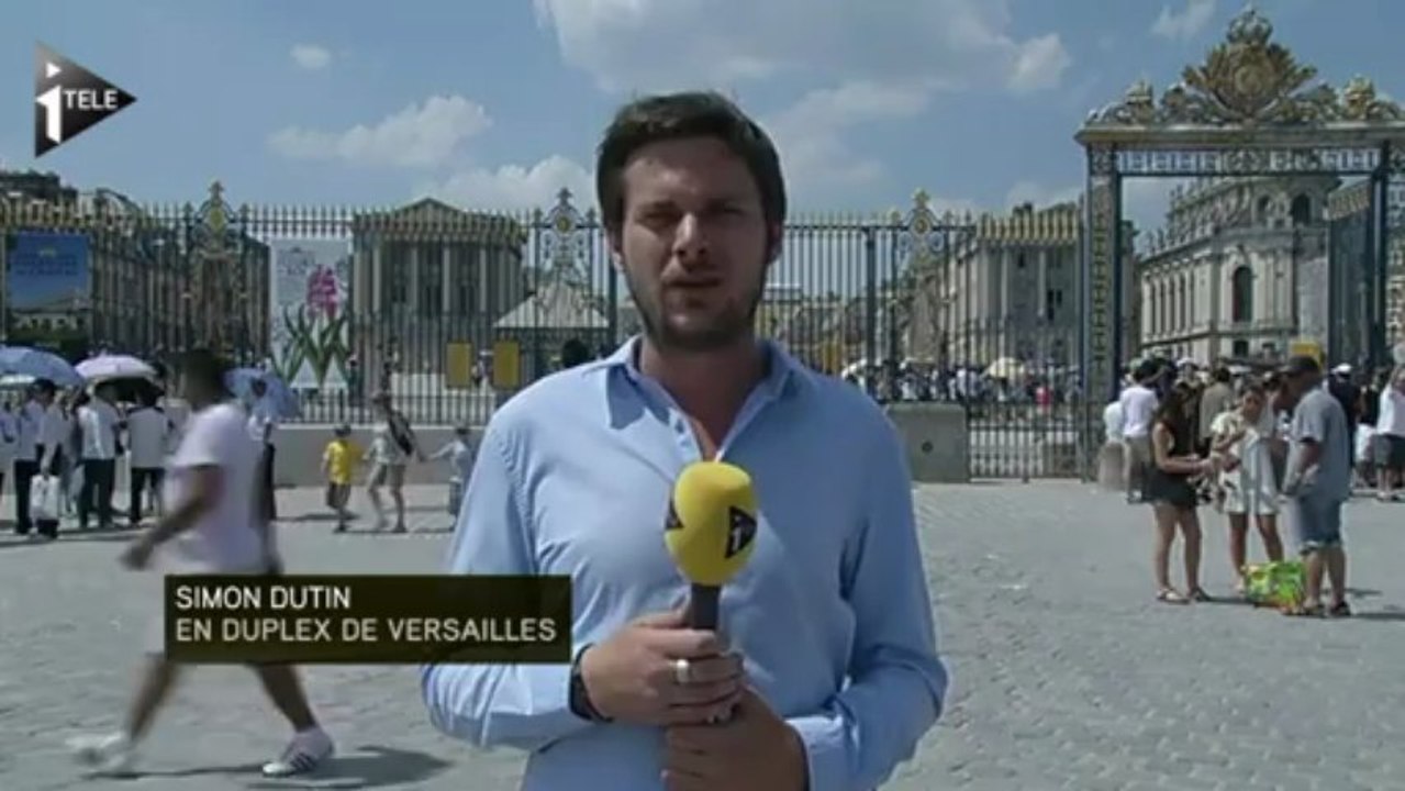 Feu d'artifice sur les Champs-Elysées