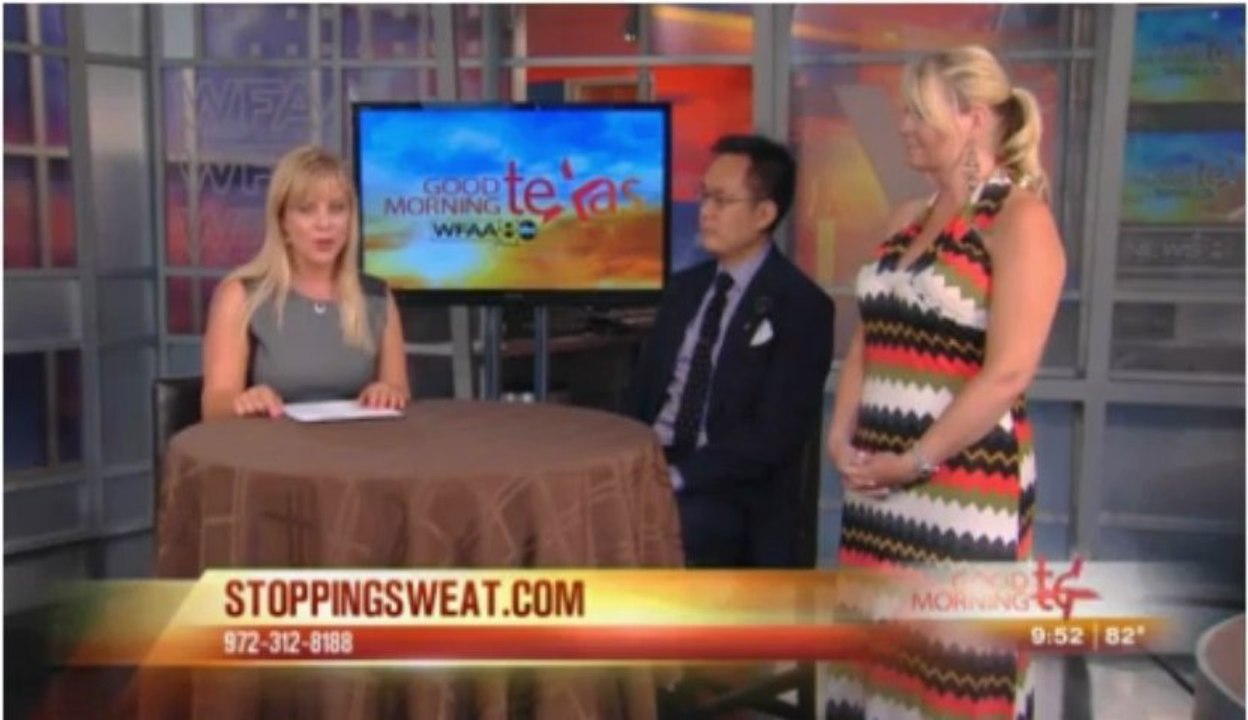 Dr. Lam Discusses Lasting Solution to Stopping Sweat on Good Morning Texas