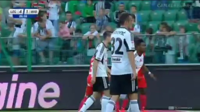 Legia Warsaw smash five past Widzew Lodz