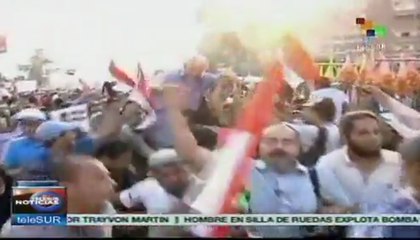 Ola de manifestaciones no cesan en El Cairo