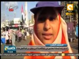 صباح ON - المعتصمين في رابعة: مش عايزين مرسي يرجع عشان نفضل قاعدين