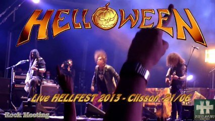 HELLOWEEN  HELLFEST 2013 Power  Clisson