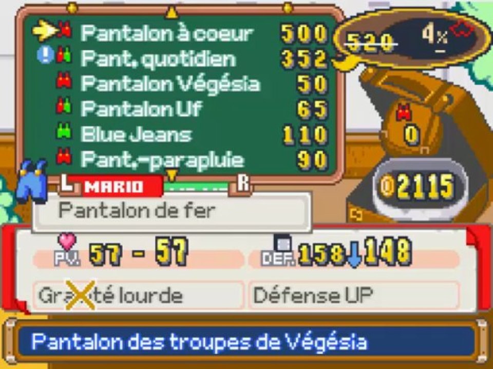 Mario et Luigi Superstar saga [22] Végésia attaqué