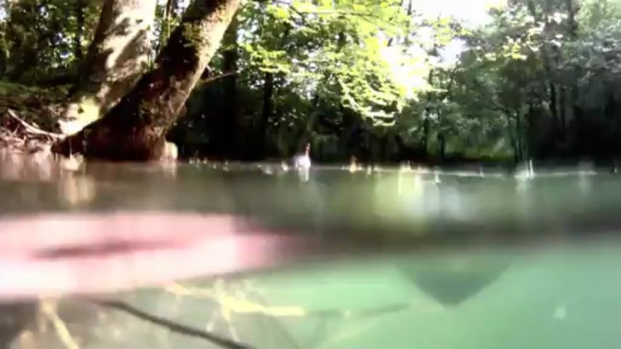 Plongée en apnée dans un trou bleu - Lorraine