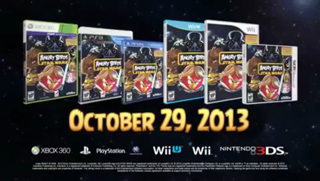 Gameplay de Angry Birds Star Wars en consolas,...