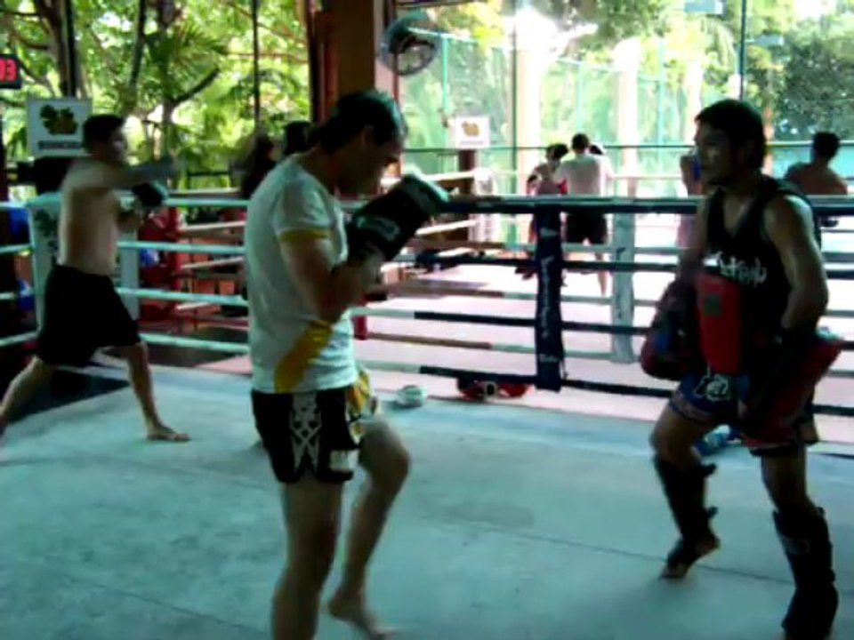 Terence Pellicer Banachiewicz au Fairtex Pattaya Thailand en 2008