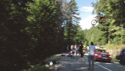 Saut au dessus du Tour de France 2013