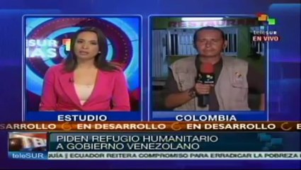 Download Video: Campesinos del Catatumbo piden refugio humanitario a Venezuela