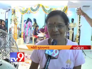Tv9 Gujarat -  Youngboy attempts to break world mehndi record, Vadoara