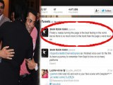 Shahrukh And Salman hug Skr React on twitter