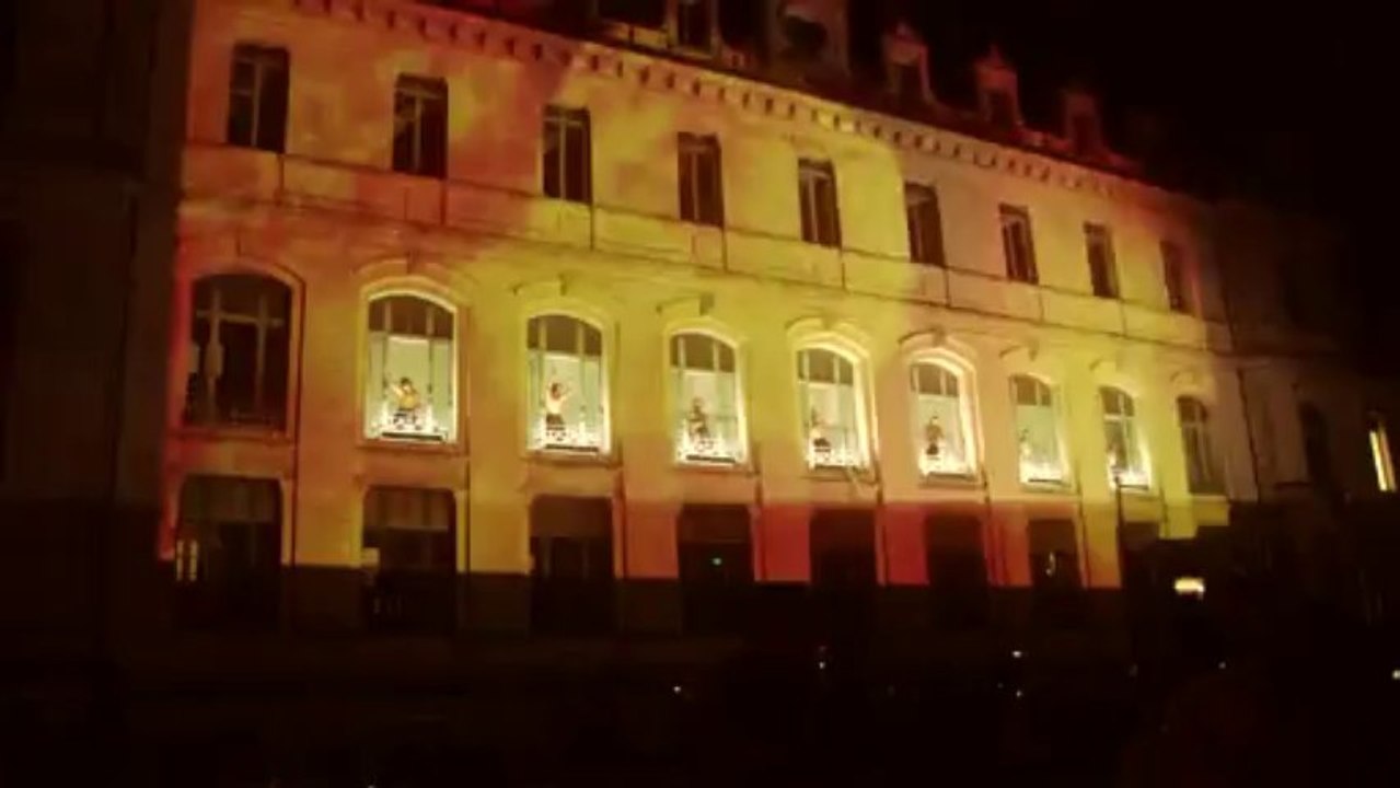 Bal des pompiers Vannes show Visual Fx 2013