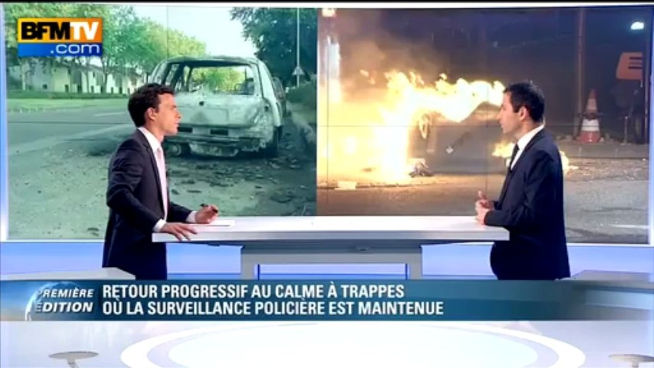 Benoît Hamon: "Tous les jours de l'année, on vit normalement à Trappes" - 22/07