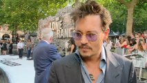 THE LONE RANGER: Johnny Depp wows fans in London