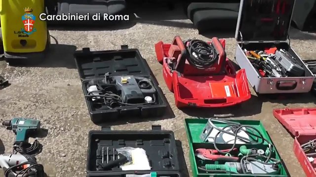 Roma - Casilina, recupero refurtiva (20.07.13)