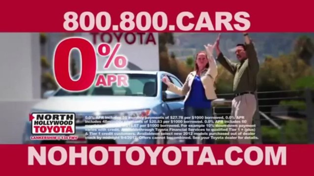 North Hollywood Toyota in LA Knows What You Wanted. On Sale Now. The Proof is in the Pricing