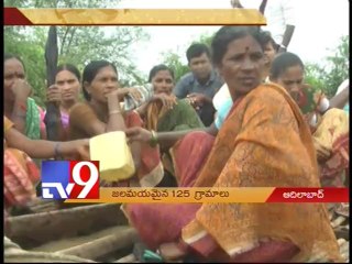 Villages marooned in Adilabad
