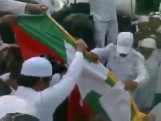 الكفاح من أجل العدالة الروهينجا! مكافحة ميانمار بورما في اندونيسيا  -  Fight for Rohingya justice!!! Anti Myanmar Burma in Indonesia