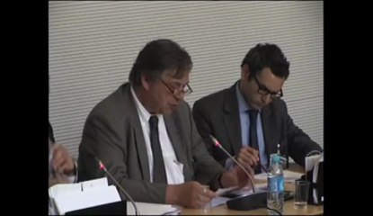 Présentation du rapport sur l'opération Serval au Mali