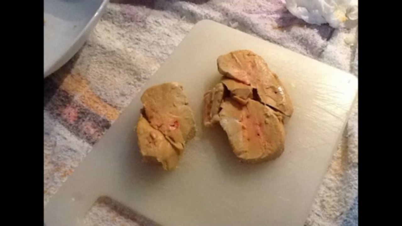 Foie gras profumato al caffè, Quenelle di patate affumicate