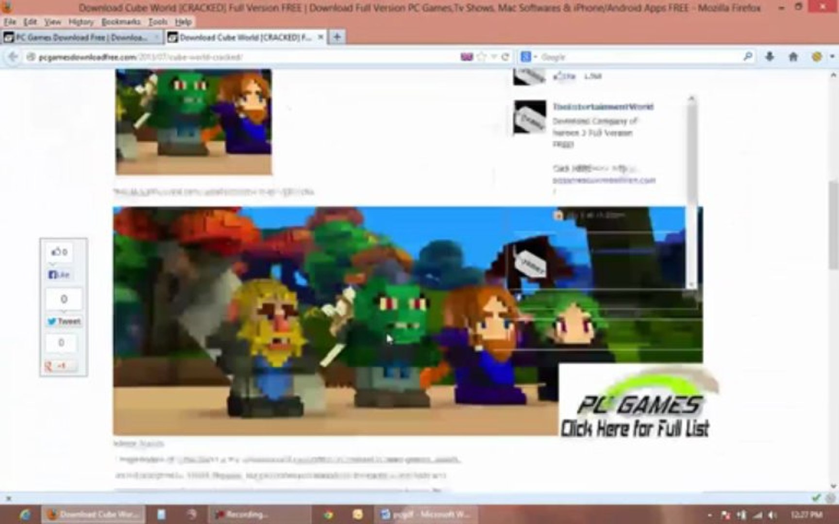 Download Cube World Free Mac magburn