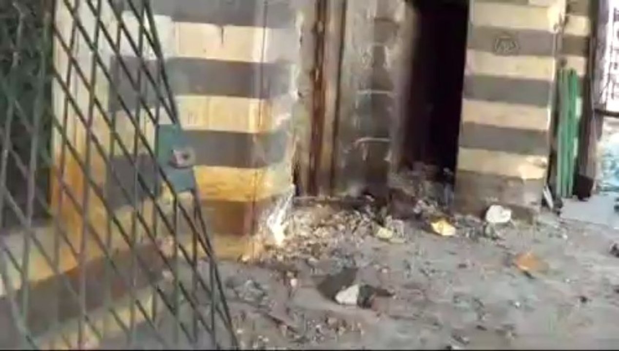 Halid Bin Velid Türbesi'ne saldırı