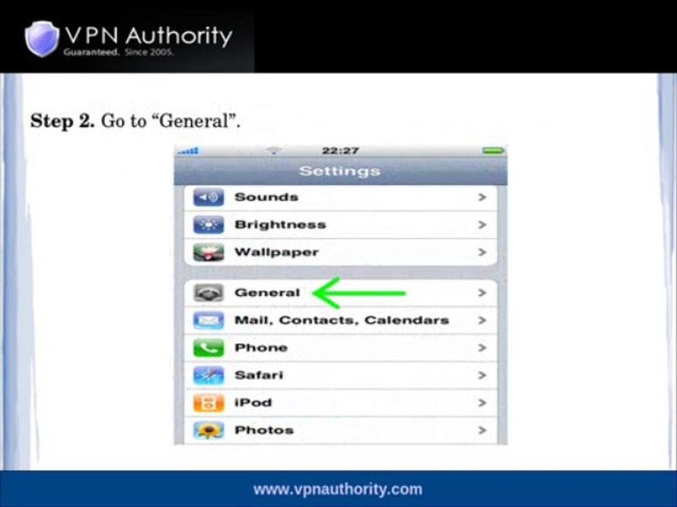 VPN Setup on iPhone