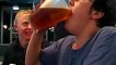Guy drinks 2 liters of beer in less than 5 seconds