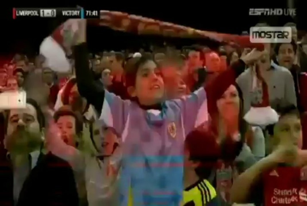 Luis Suarez Coming on vs Victory