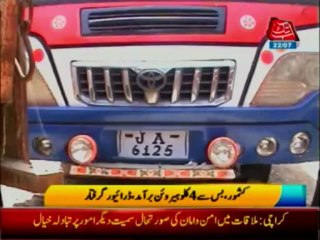 Kashmore Hashish Seized Pkg.