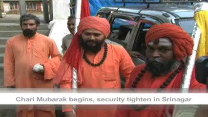 Chari Mubarak begins, security tighten in Srinagar