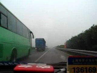 Shanghai crazy taxi driver