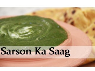 Скачать видео: Sarson Ka Saag - Mustard & Spinach Leaves Indian Gravy - Vegetarian Recipe By Ruchi Bharani [HD]