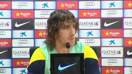 La plantilla del Barça, tocada por la marcha de Tito, que les pidió que lo dieran todo por el club