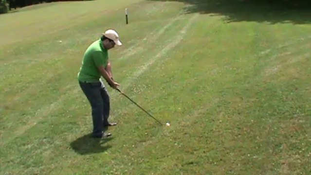 Trou n°1 du golf du château de Maintenon (Eure-et-Loir)