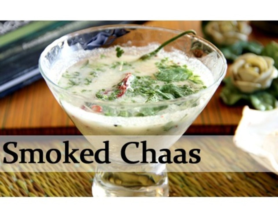 Smoked Chaas - Smoked Butter Milk - Vegetarian...