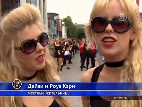 1693 человека станцевали степ на мосту в Дублине