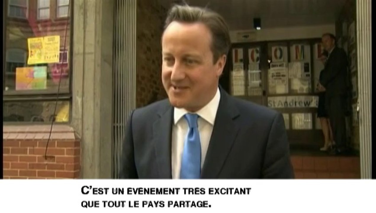 Royal Baby : Cameron adresse ses "meilleurs vœux" aux futurs parents