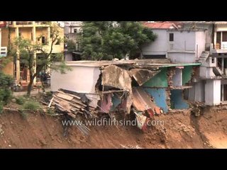Widened river at Tilwara