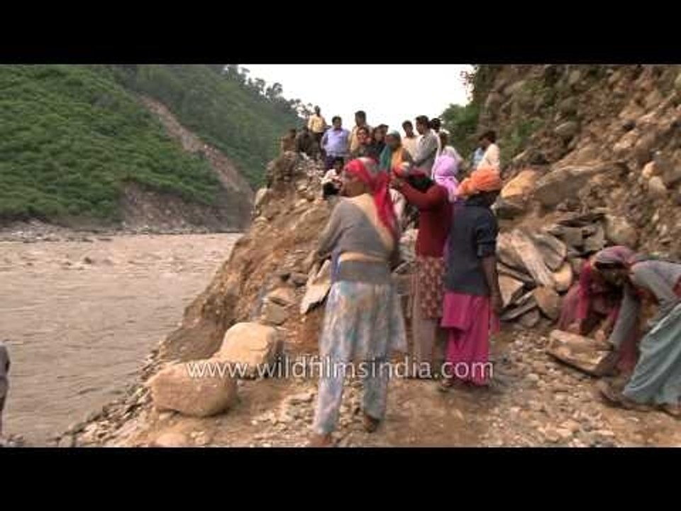 Sealing the riverbank: In progress- Post Uttarakhand Disaster