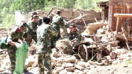 At least 73 dead in twin China quakes