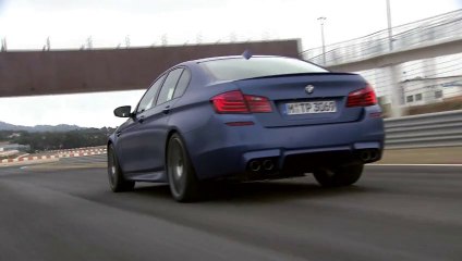 Essai vidéo de la BMW M5 sur circuit - 2013