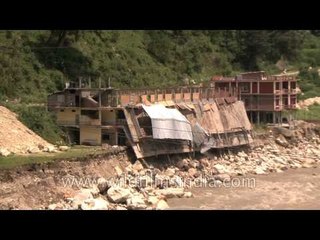 When two concrete floors collapsed in pressure of water: In Agastyamuni