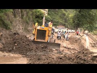 Re-construction of roads in Srinagar, Uttarakhand