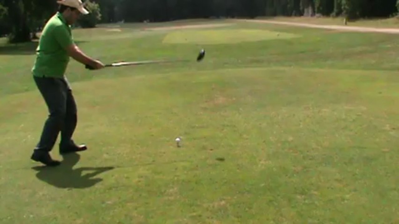 Trou n°4 du golf du château de Maintenon (Eure-et-Loir)