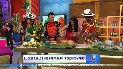 Maite Perroni en la cocina de DA