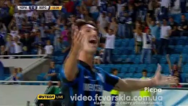 Черноморец - Ворскла - 1:0 - Риера (21.07.2013)